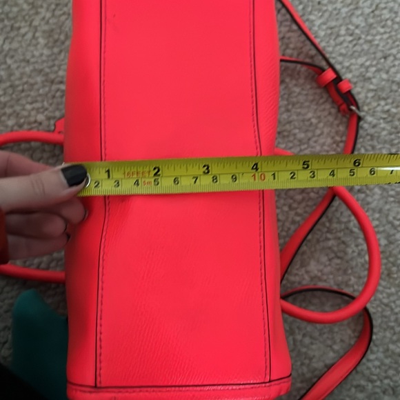 Coach Mini Bennett Neon Pink Satchel - Picture 11 of 13